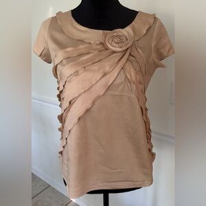 Talbots Beige Top